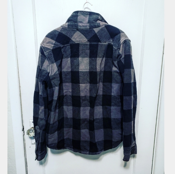 Arizona Jean Co Plaid Men's Jacket - Picture 3 of 5